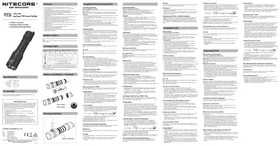 Notice Nitecore P23I Lampe de poche