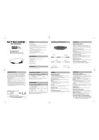 Notice Nitecore UT05 Lampe de poche