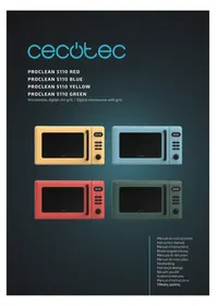 Notice CECOTEC PROCLEAN 5110 Microondas