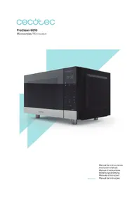 Notice CECOTEC PROCLEAN 6010 Microondas