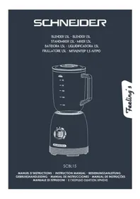 Notice SCHNEIDER SCBL15ACA Blender