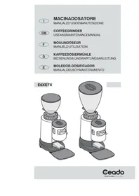 Notice Ceado E6X Machine à café