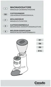 Notice Ceado E7 Machine à café