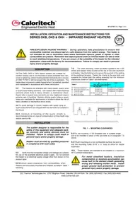 Notice KING H412 34ASFSGW Chauffage