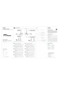 Notice ZYXEL GS1008HP Commutateur