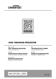 Notice Crelando HG09476 Projecteur