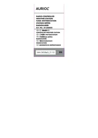 Notice AURIOL IAN 383843 Estación meteorológica