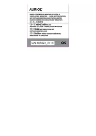 Notice AURIOL IAN 383842 Estación meteorológica