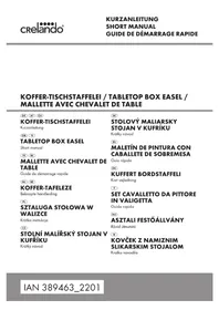 Notice Crelando HG09561 Chevalet de table