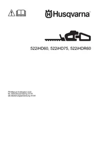 Notice HUSQVARNA 522IHDR60 Taille-haies