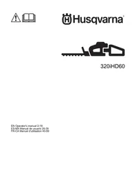 Notice HUSQVARNA 320IHD60 Taille-haies