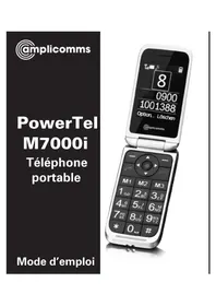 Notice Amplicom POWERTEL M7000I Téléphone mobile