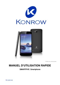 Notice Konrow SMARTFIVE Téléphone mobile
