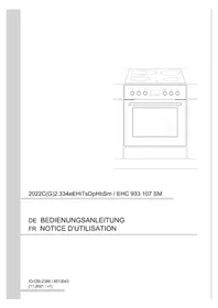 Notice AMICA EHC 933 107 SM Andere Küchengeräte