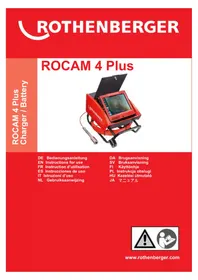 Notice ROTHENBERGER ROCAM 4 PLUS Caméra vidéo