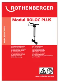 Notice ROTHENBERGER MODUL ROLOC PLUS Outil de plomberie