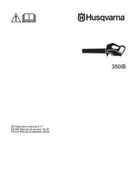 Notice HUSQVARNA 350IB Souffleur de feuilles
