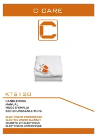 Notice Cresta CARE KTS120S Couverture/coussin chauffant