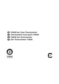 Notice Cresta CARE TH838S Thermomètre