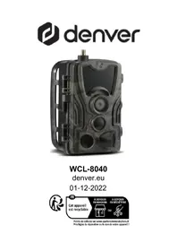 Notice DENVER WCL8040 Camera