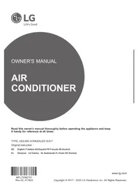 Notice LG UU37WISL κλιματιστικό