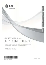 Notice LG TPNH1008FA4 Klimilo