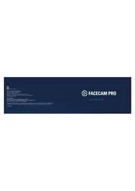 Notice ELGATO FACECAM PRO 4K60 Webcam