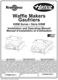 Notice KRAMPOUZ KWM09.1LG47515 Gaufrier