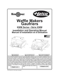 Notice KRAMPOUZ KWM18.1LG47515 Gaufrier