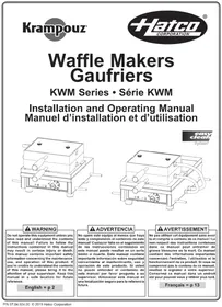 Notice KRAMPOUZ KWM18.1BR35515 Gaufrier