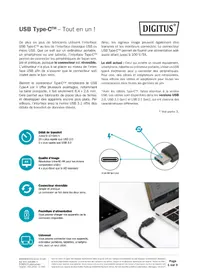 Notice Digitus DB300138010S Câble pour ordinateur et périphérique