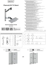 Notice Digitus DA90354 Support écran plat