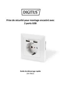 Notice Digitus DA70613 Prise murale