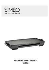 Notice SIMEO CV502 Fer à repasser