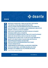 Notice Deante ARNIKA BQA D34M Robinet