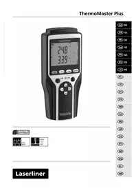Notice Laserliner THERMOMASTER PLUS SET Thermomètre