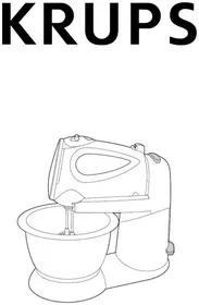 Notice KRUPS 3 MIX 8008 Robot de cuisine