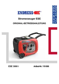 Notice Endress ESE 3000 I Générateur