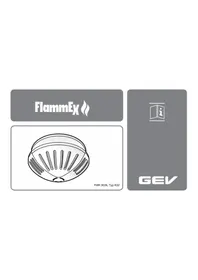 Notice FlammEx FMR 3026 Détecteur de fumée