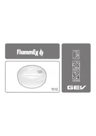 Notice FlammEx FMW 4573 Détecteur de fumée