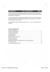 Notice Mebus 51510 Radio-réveil