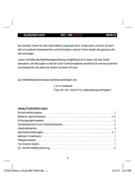 Notice Mebus 42378 Radio-réveil