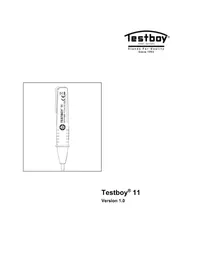 Notice Testboy 11 Měřicí zařízení
