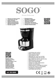 Notice Sogo SS5660 Espressor de cafea