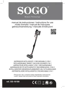 Notice Sogo SS16180 Aspirador