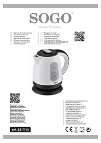 Notice Sogo SS7715 Fierbător