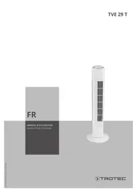 Notice TROTEC TVE 29 T Ventilateur