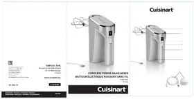 Notice CUISINART RHM100E Küchenmaschine
