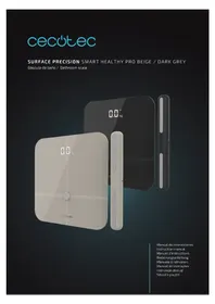 Notice CECOTEC PRECISION 10600 SMART HEALTHY PRO Waagen