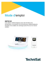 Notice TECHNISAT IMETEO Q1 Weerstation